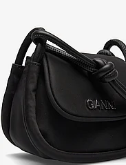 Ganni - Knot Mini Flap Over - birthday gifts - black - 3