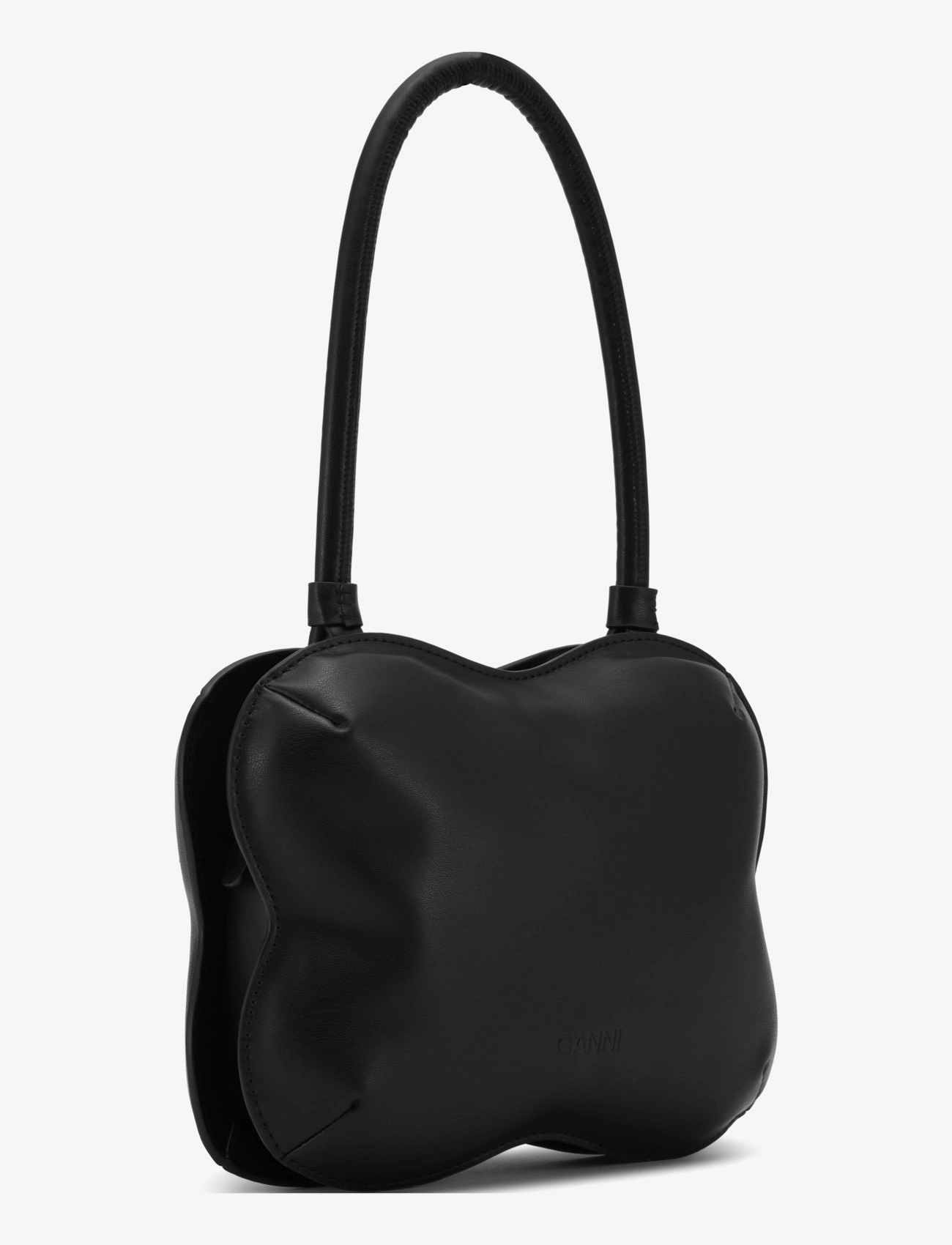 Ganni - Butterfly Top Handle - black - 1