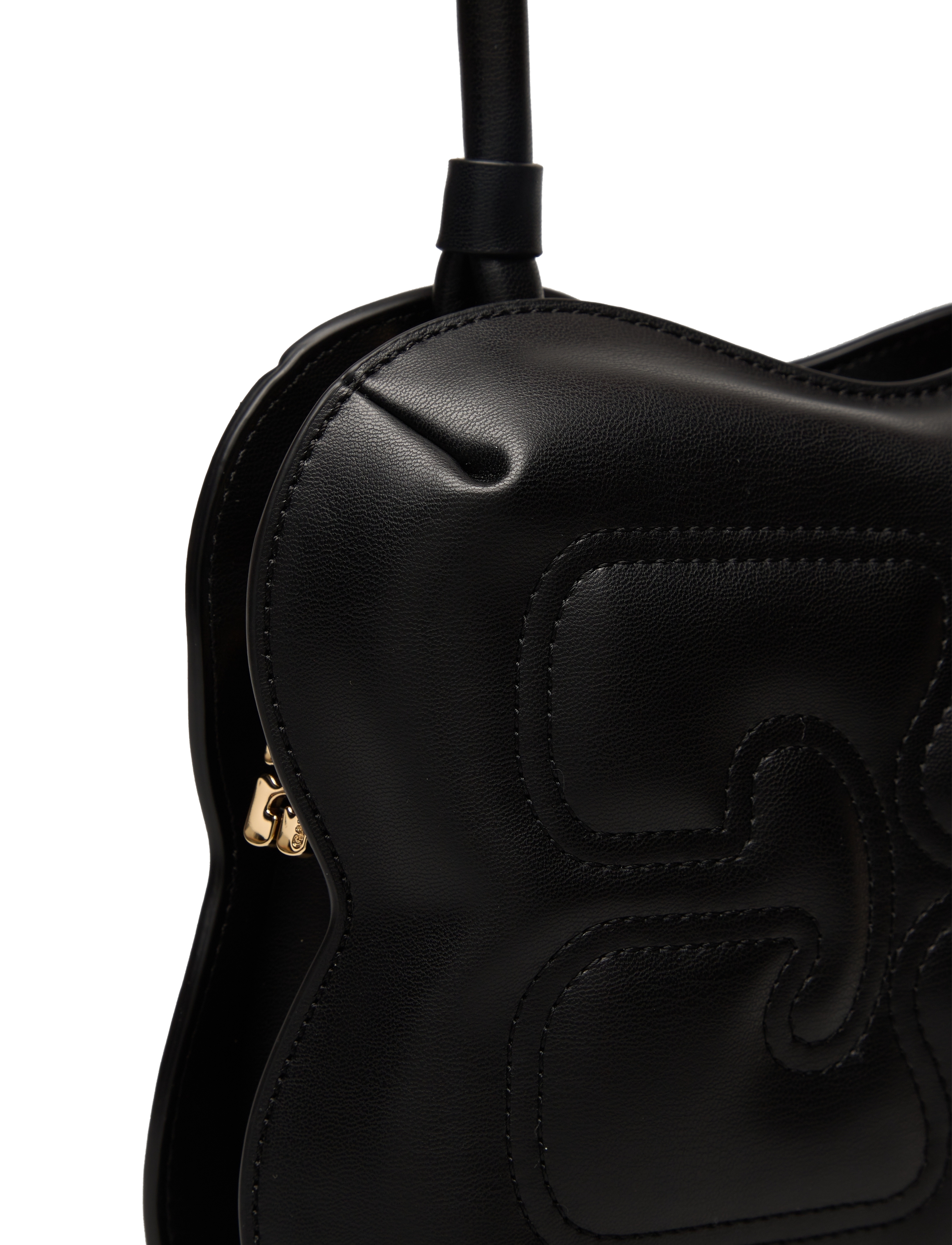 Ganni - Butterfly Top Handle - black - 3