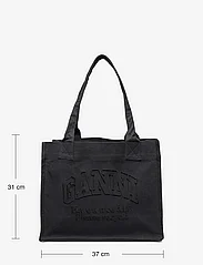 Ganni - Easy Shopper - tote bags - phantom - 4