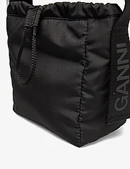 Ganni - Recycled Tech - top handle - black - 3