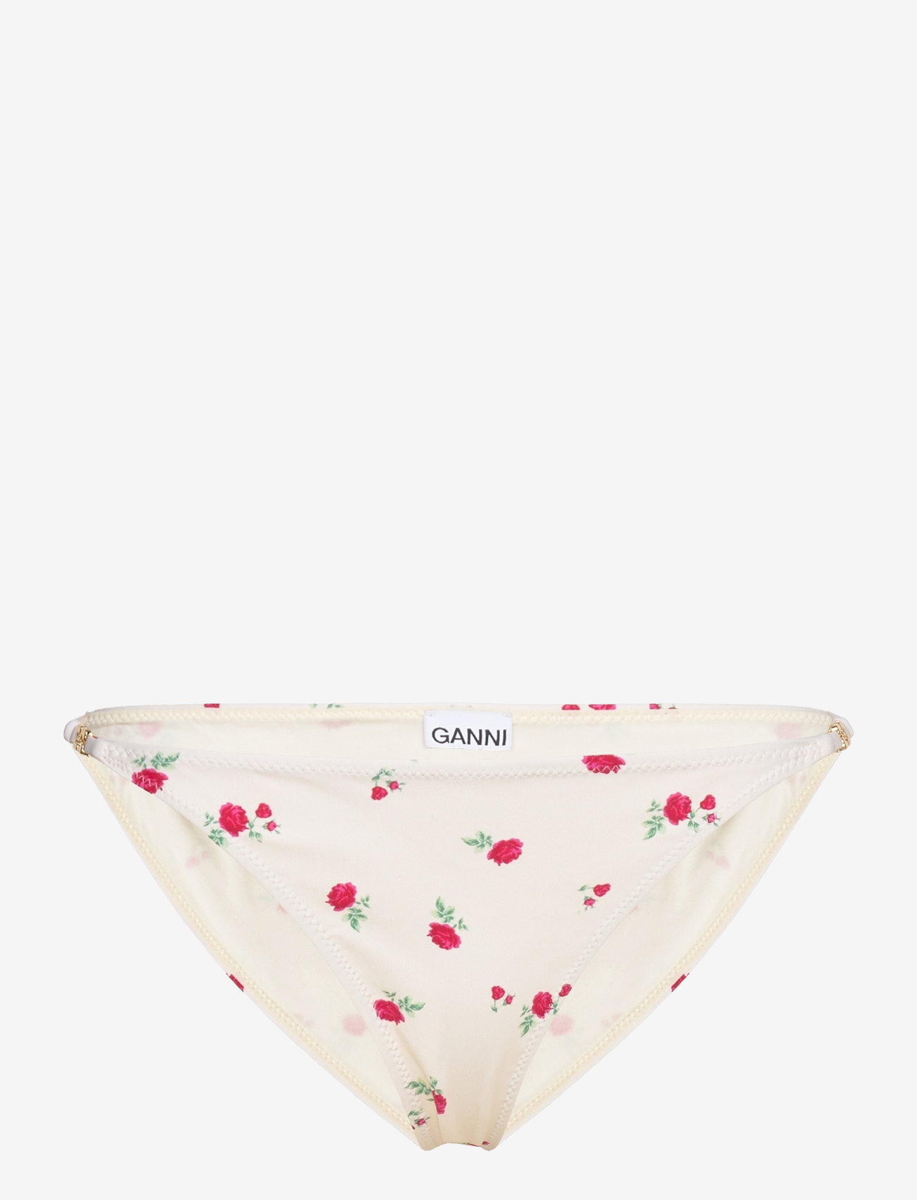 Ganni - Recycled Printed - bikinibriefs - tofu - 0