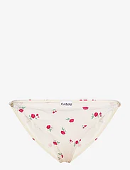 Ganni - Recycled Printed - bikinio kelnaitės - tofu - 0
