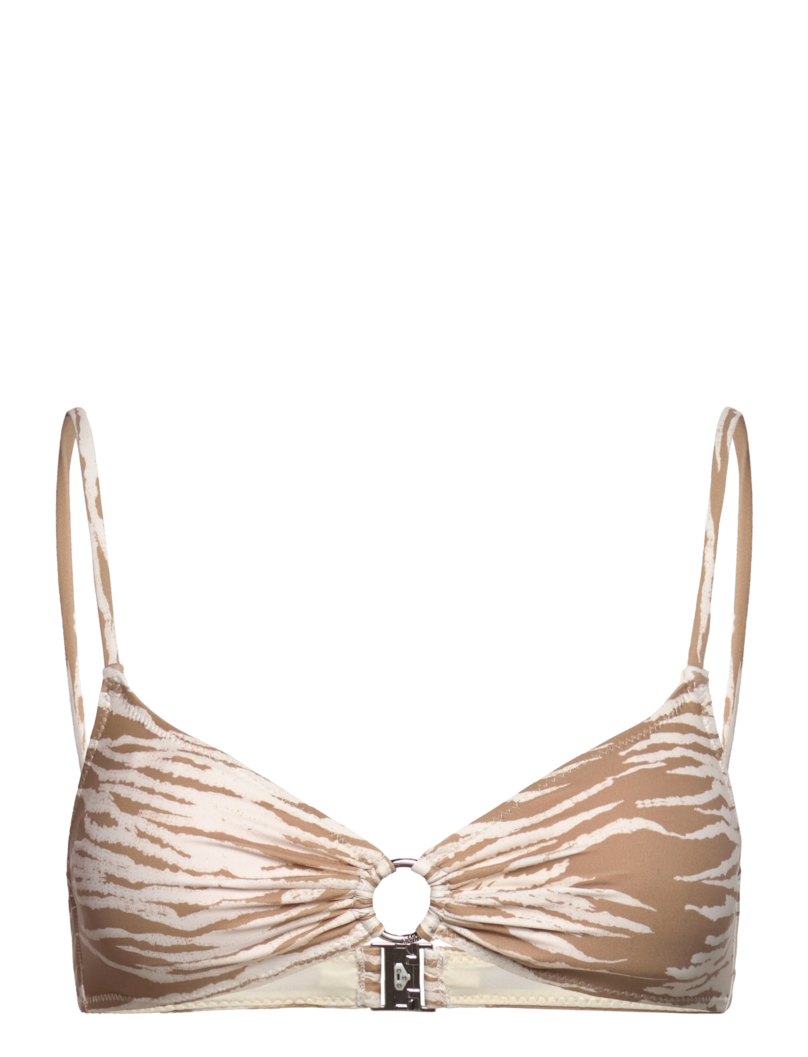 GANNI Recycled Printed Braun - 34 - Damen