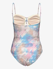 Ganni - Recycled Printed - swimsuits - bleached mauve - 1