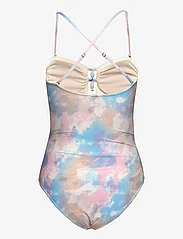 Ganni - Recycled Printed - swimsuits - bleached mauve - 2