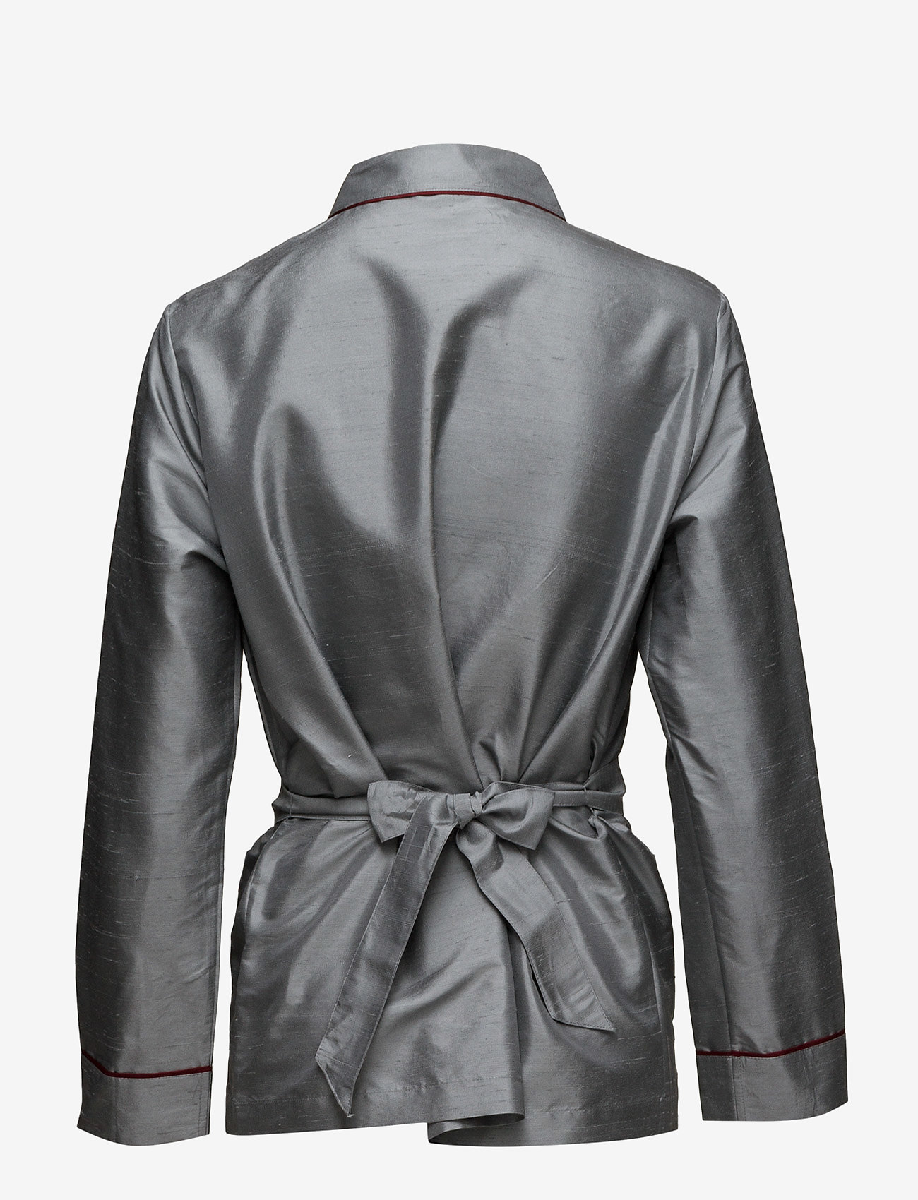 Ganni - Preston Silk - quarry - 1