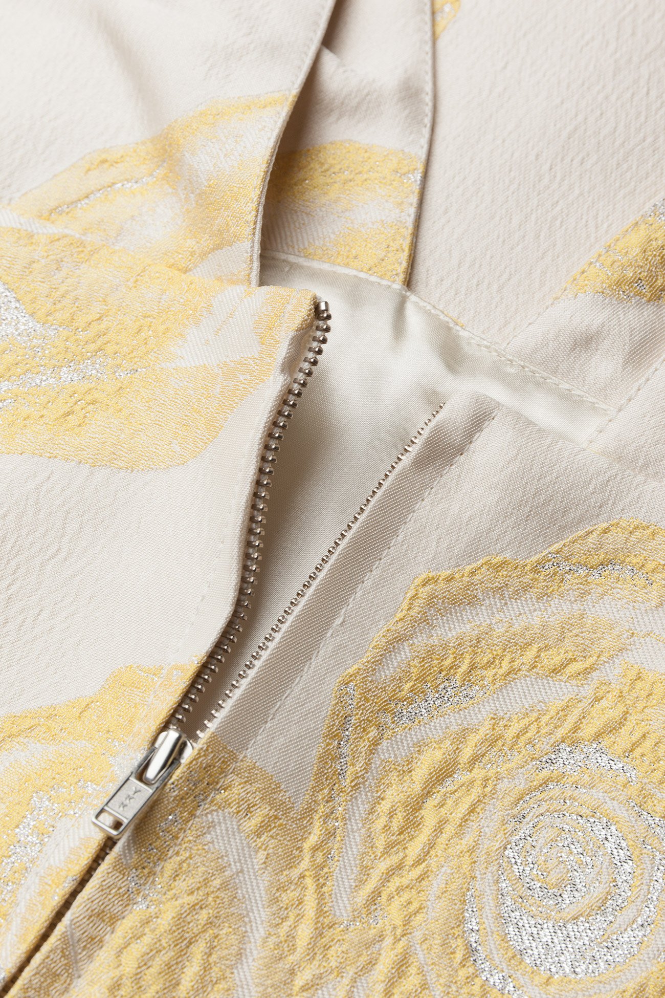 Ganni - Turenne Jacquard - vanilla ice - 3