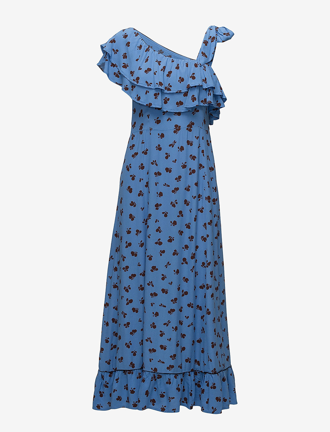 Ganni roseburg top crepe dress