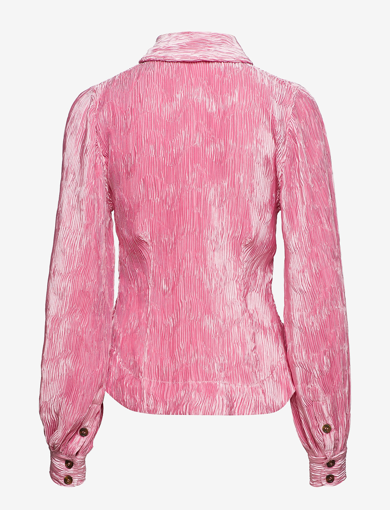 Ganni - Pleated Satin - moonlight mauve - 1