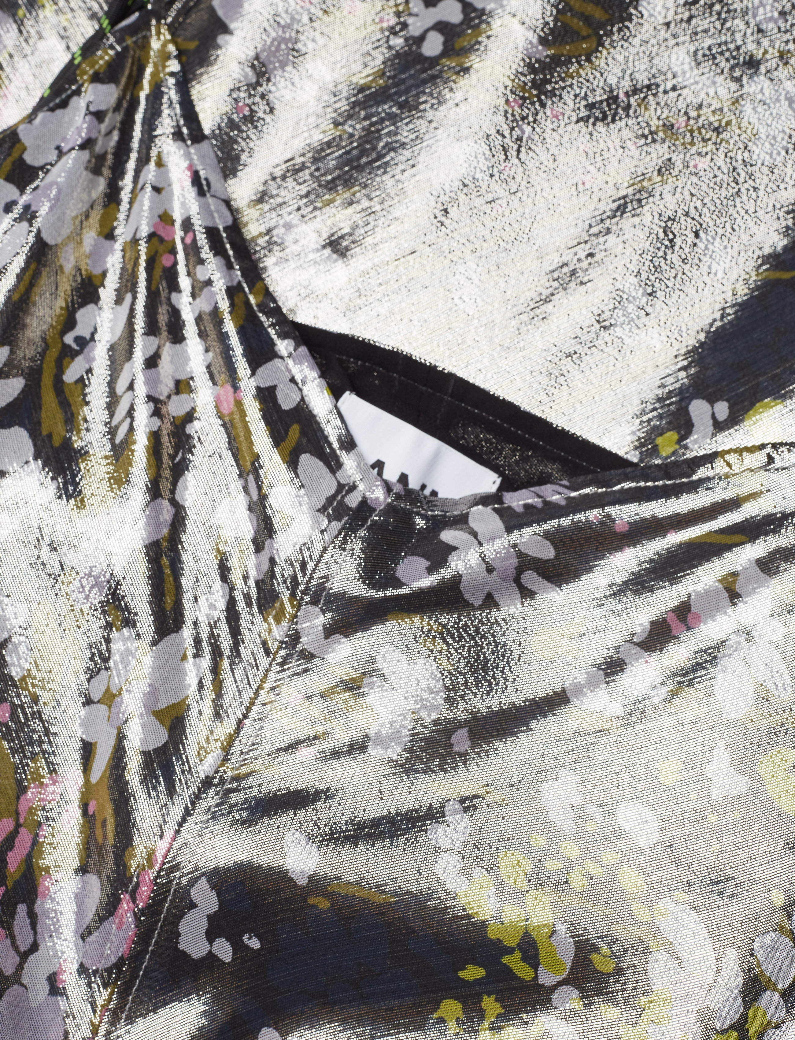 Ganni - Lurex Silk - black - 2