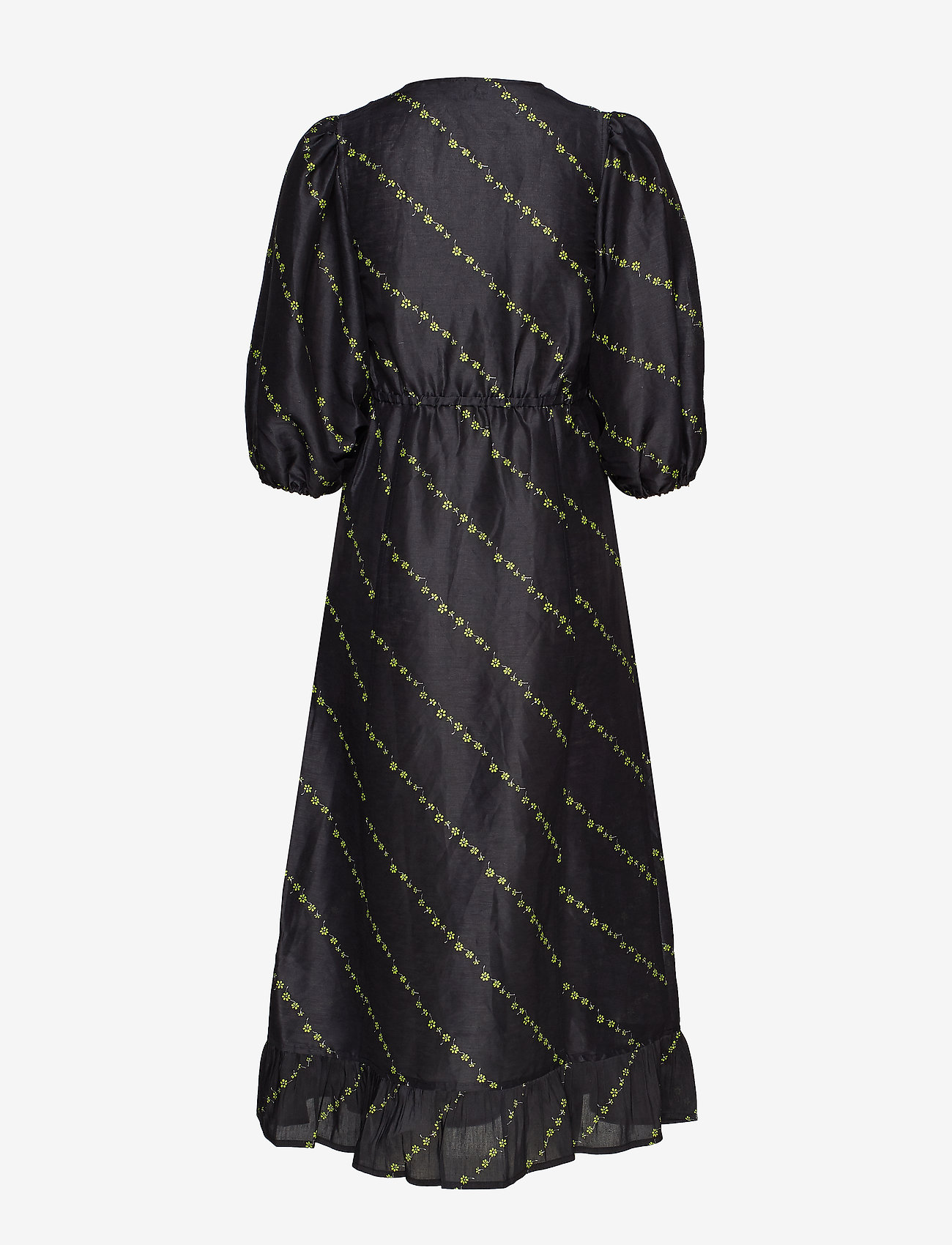 Ganni - Silk Linen - black - 1