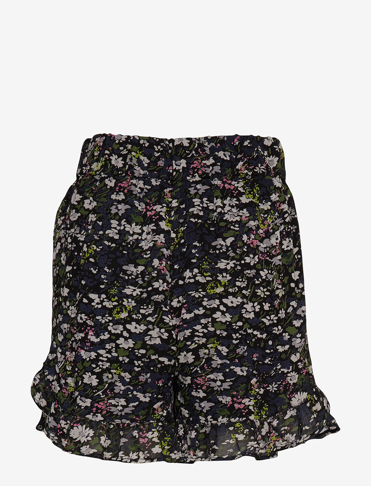 Ganni - Printed Georgette - black - 1