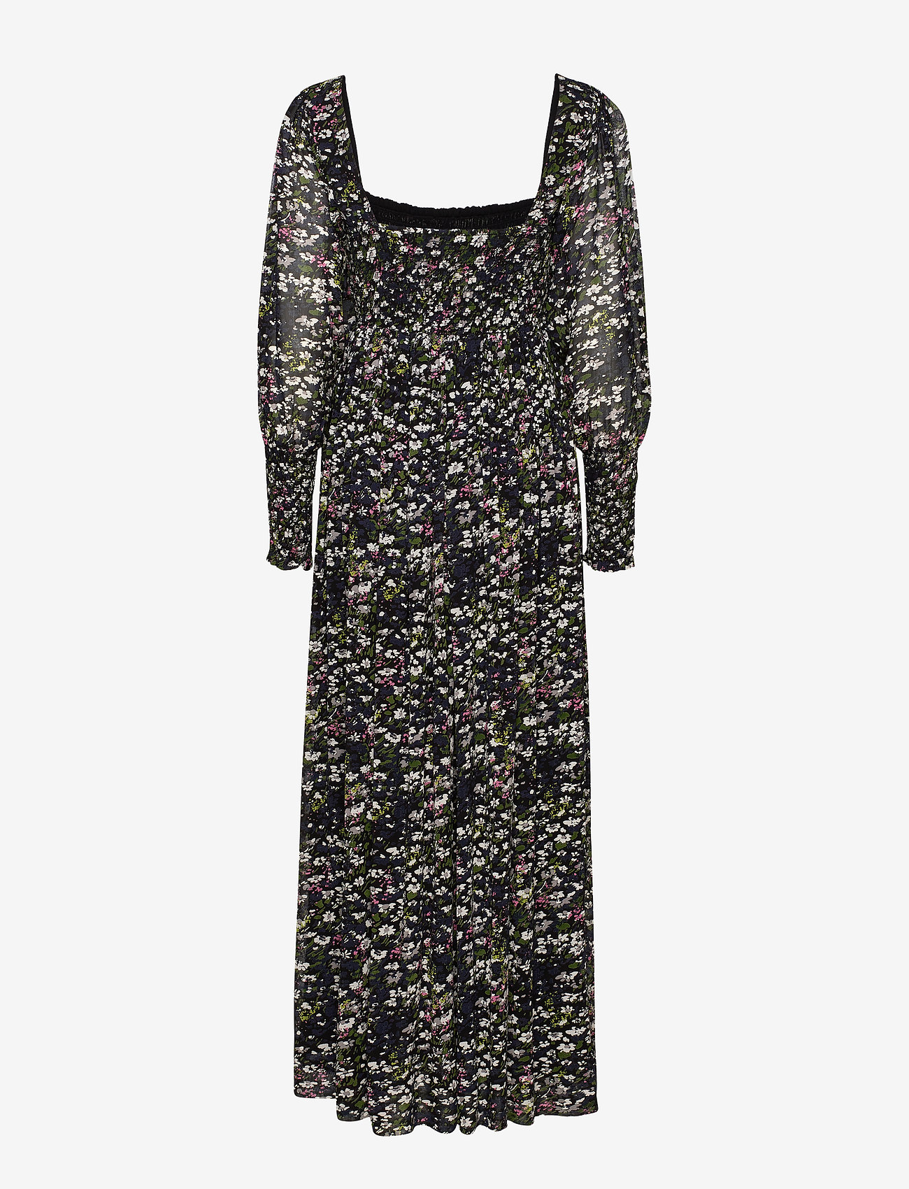 Ganni - Printed Georgette - black - 1
