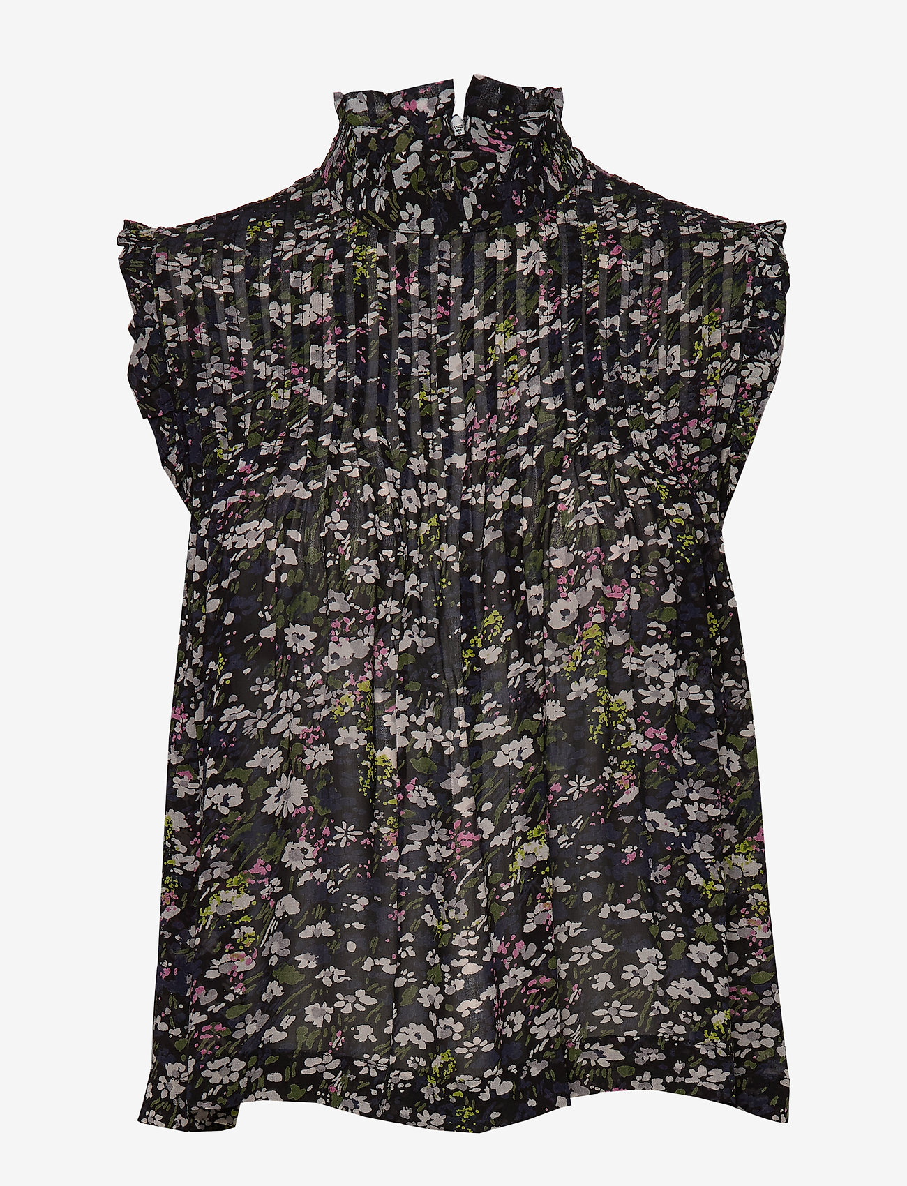 Printed Georgette - BLACK