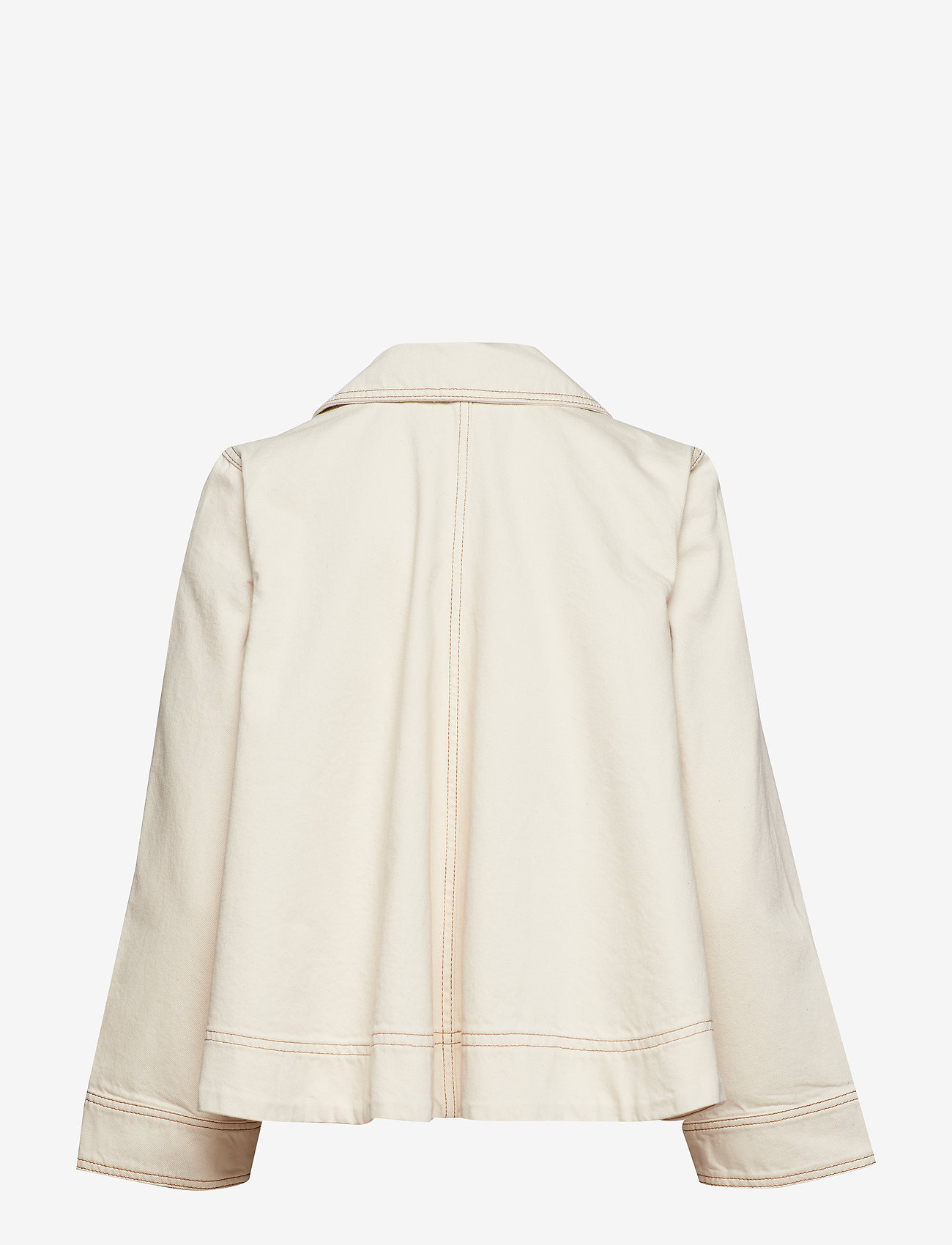 Ganni - Heavy Twill - vanilla ice - 1