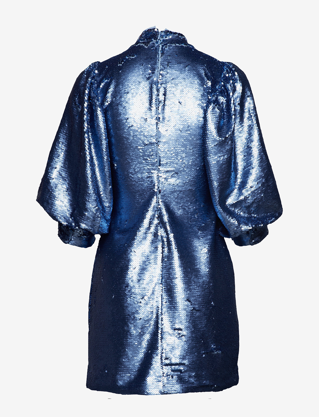 Ganni - Sequins Mini Dress - forever blue - 2