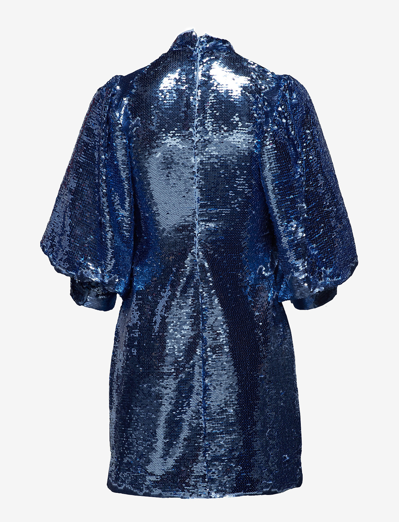 Ganni - Sequins Mini Dress - forever blue - 3