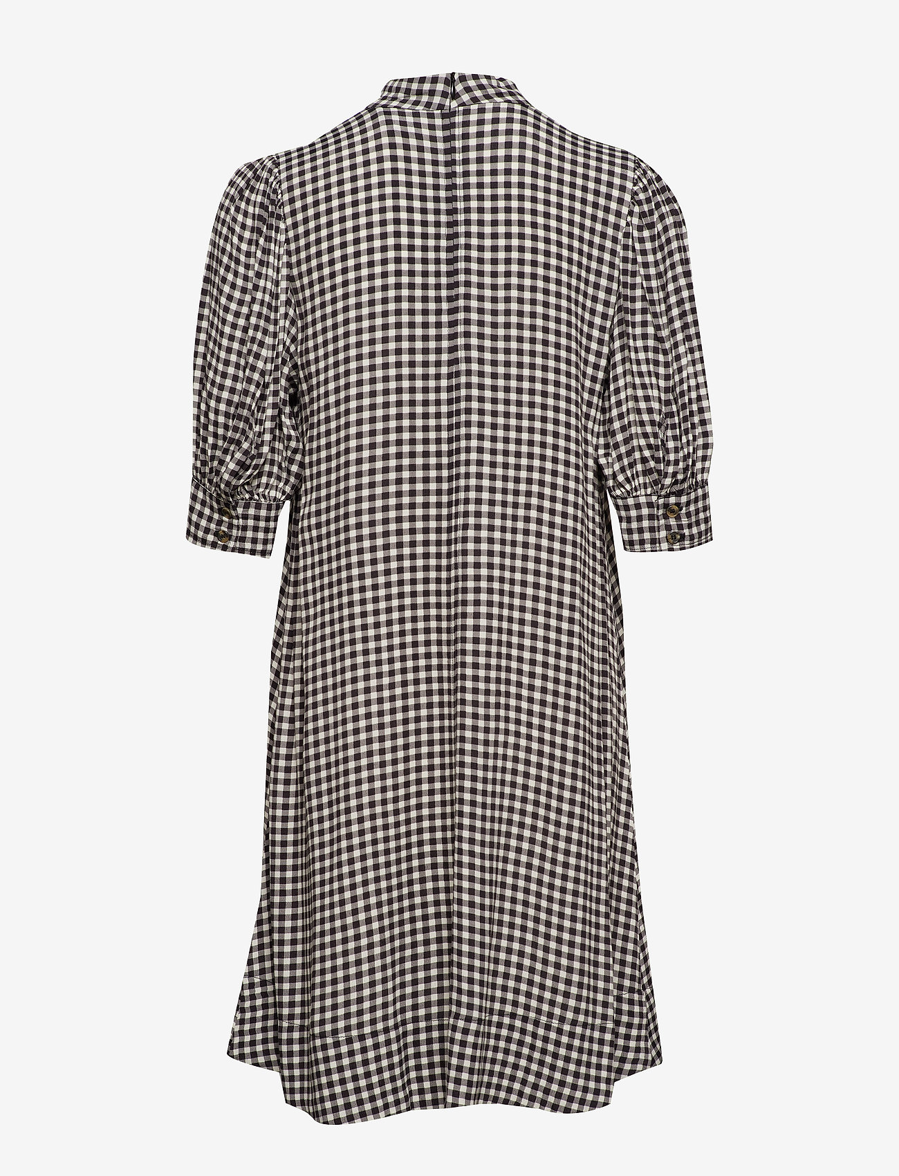 Ganni - Printed Crepe - black - 1