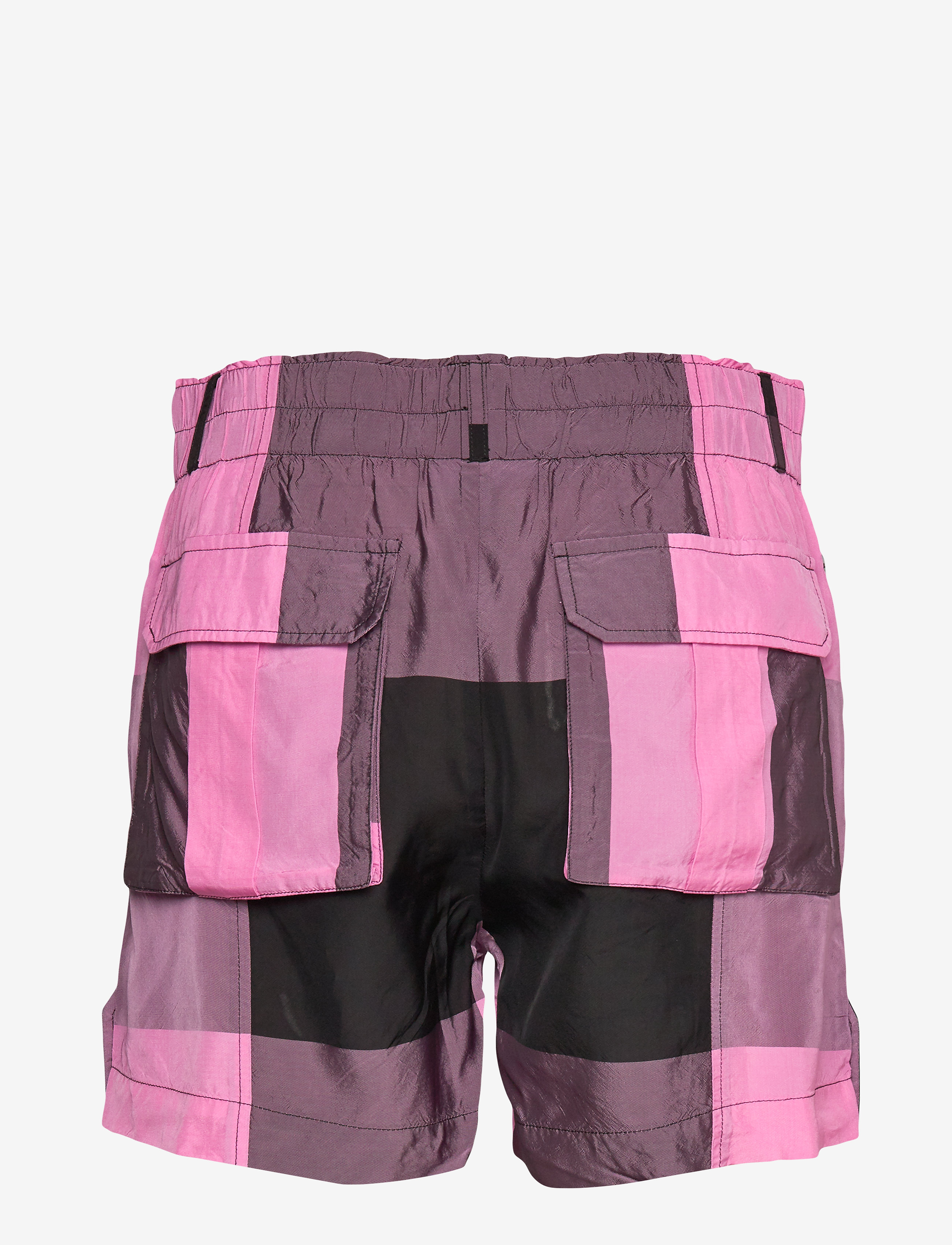 Ganni - Viscose Check - moonlight mauve - 1