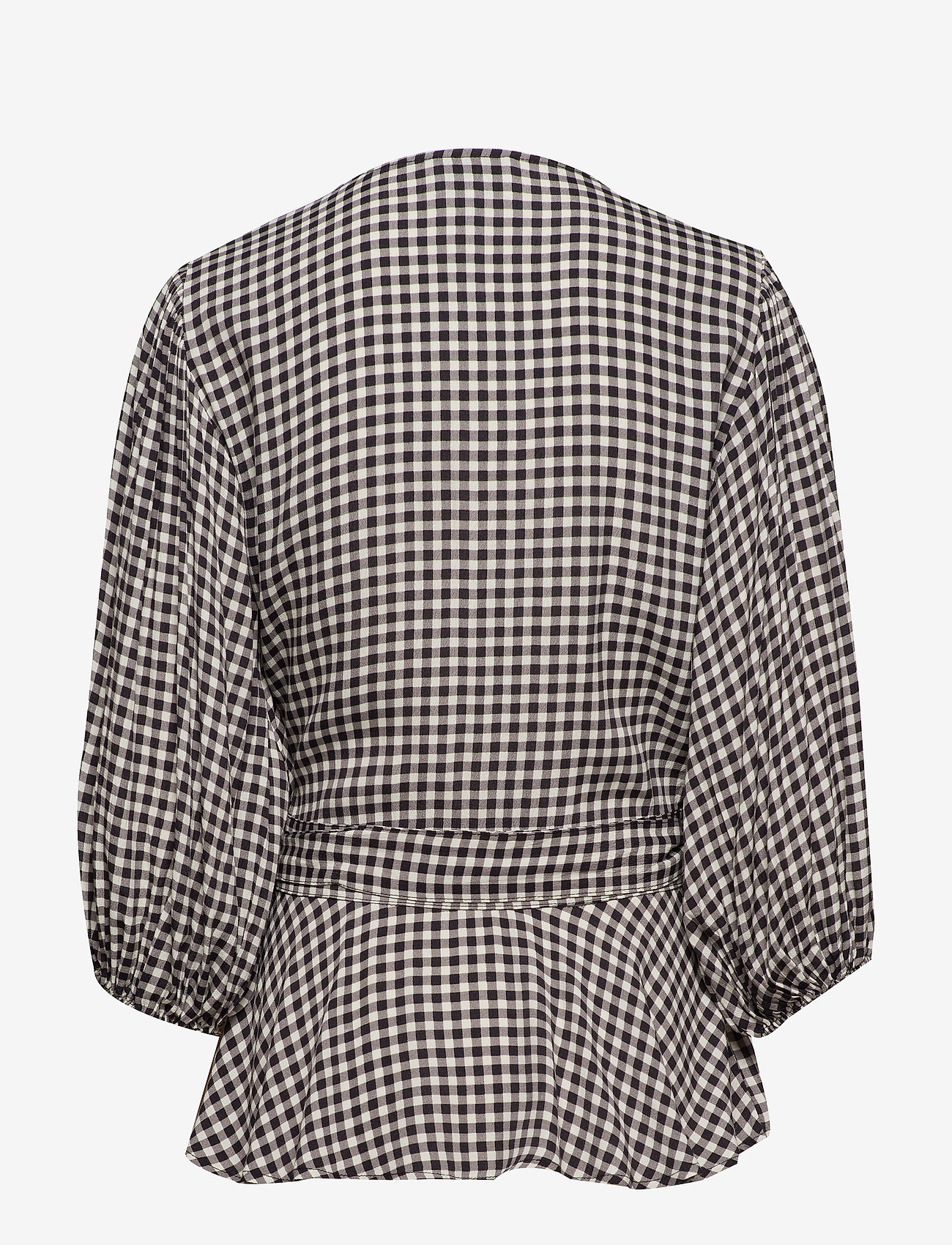 Ganni - Printed Crepe - black - 1