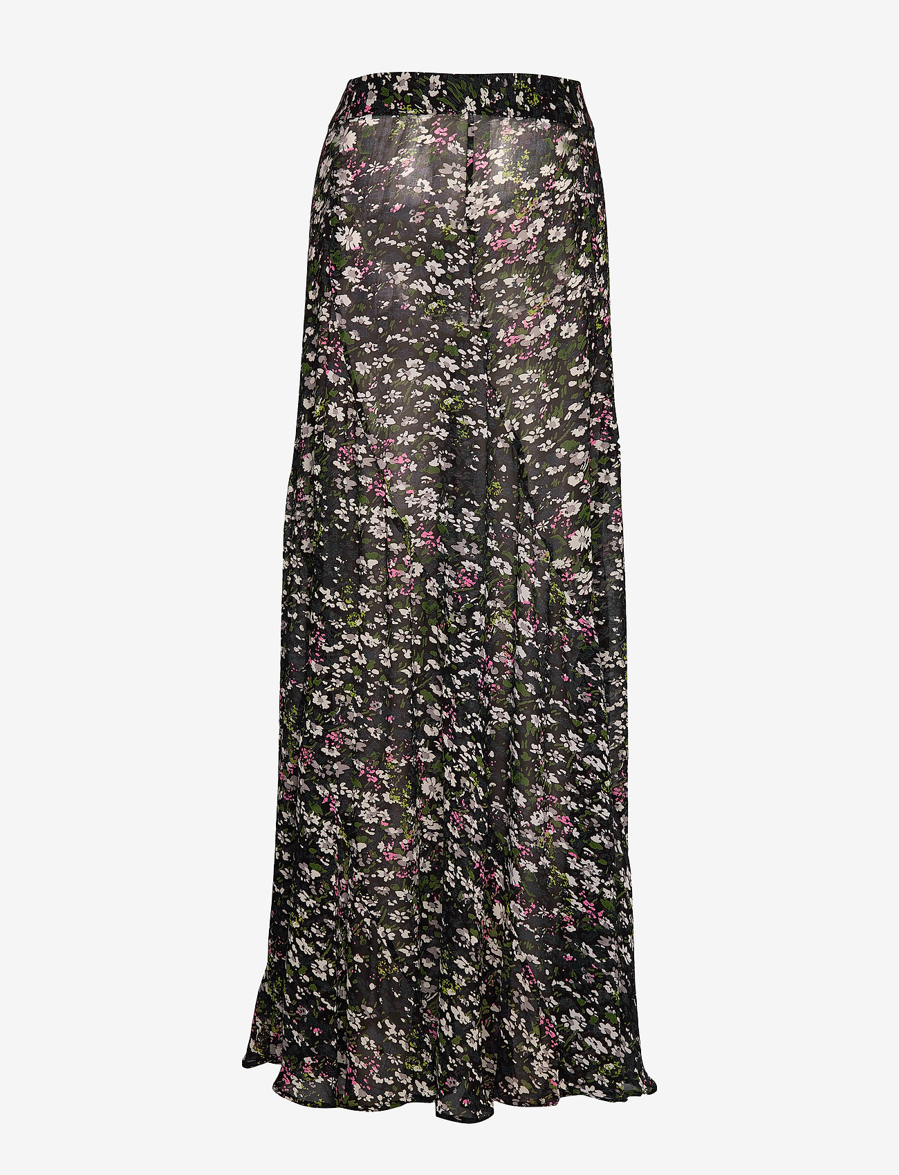 Ganni - Printed Georgette - black - 1