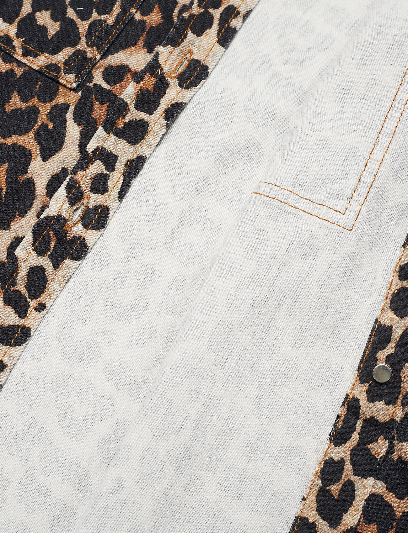 Ganni - Print Denim - leopard - 4