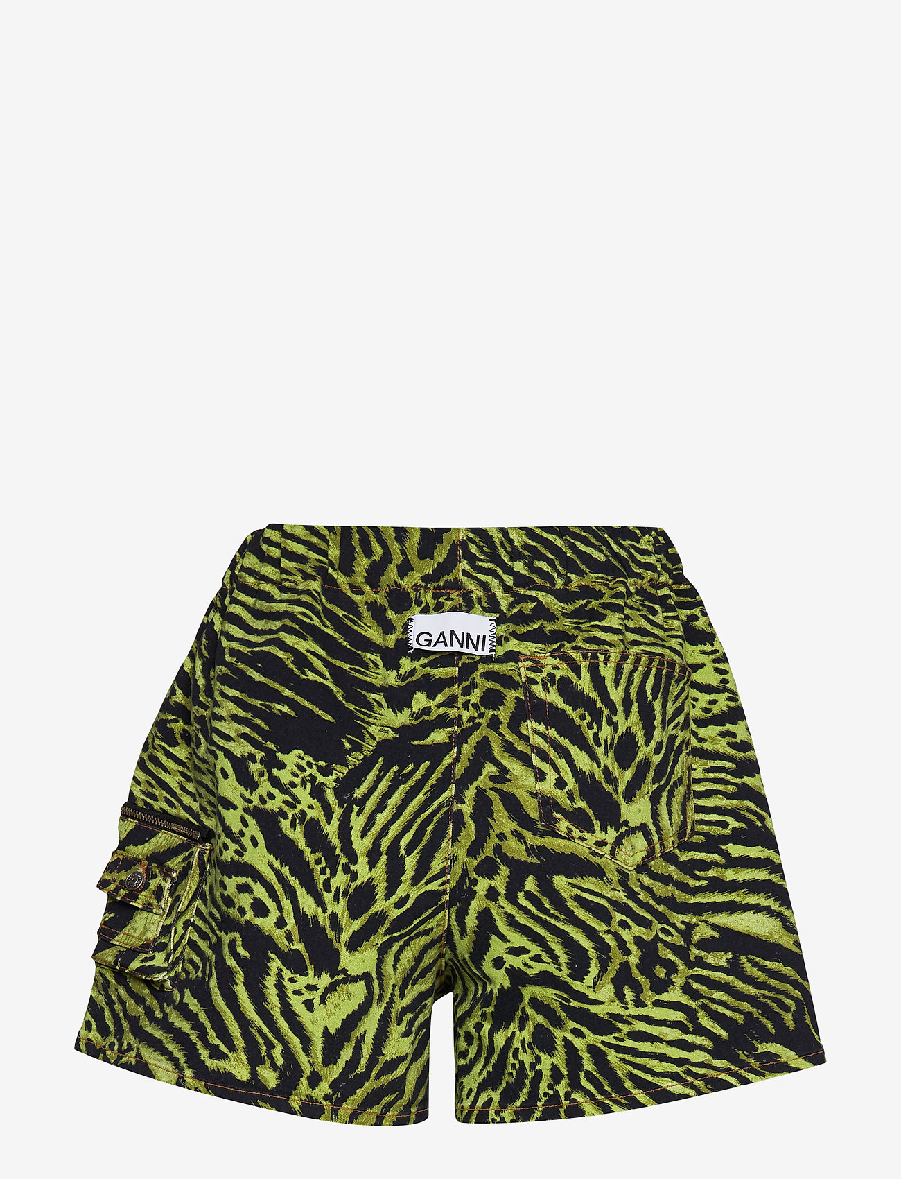 Ganni - Soft Tiger - lime tiger - 1
