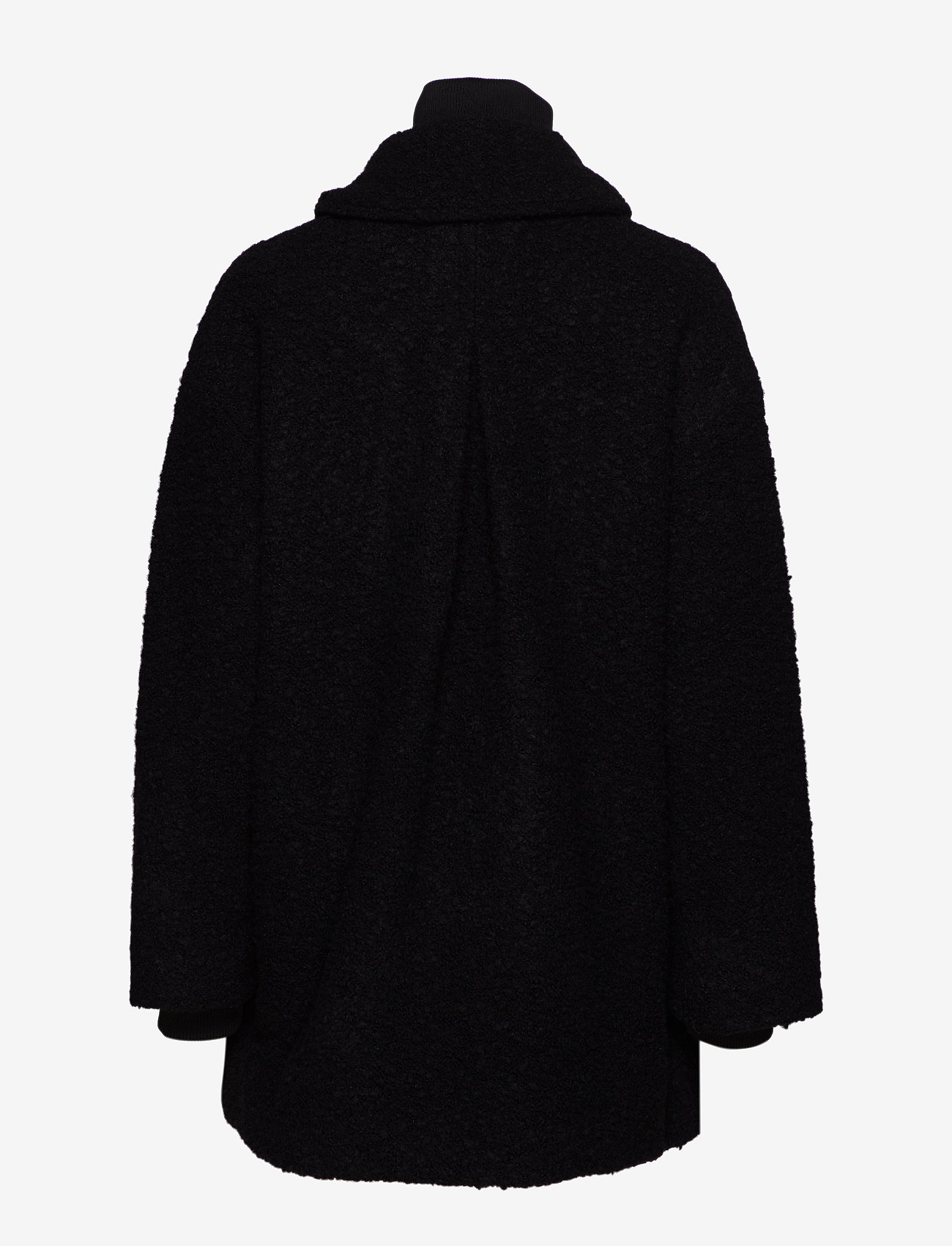 Ganni - Boucle Wool Jacket - black - 2