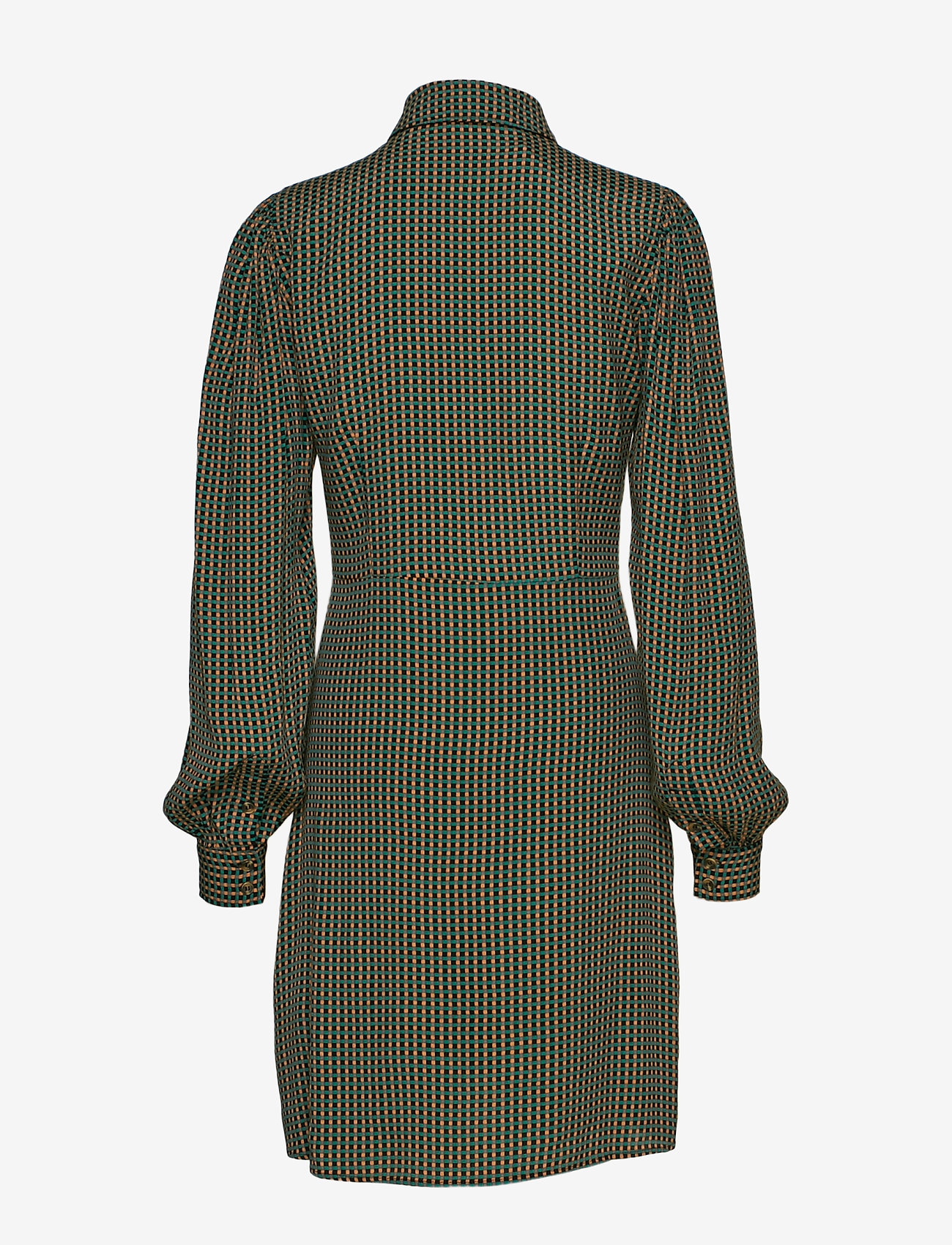 Ganni - Printed Crepe - tiger's eye - 1