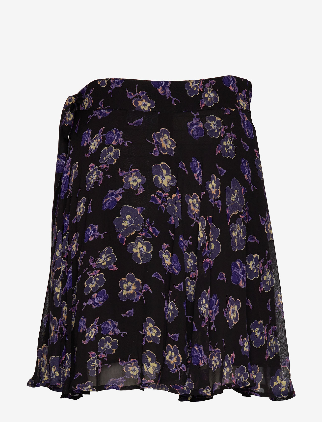 Ganni - Printed Georgette - black - 1