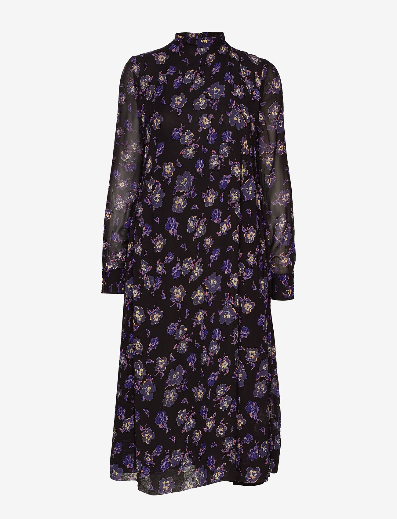 Printed Georgette - BLACK