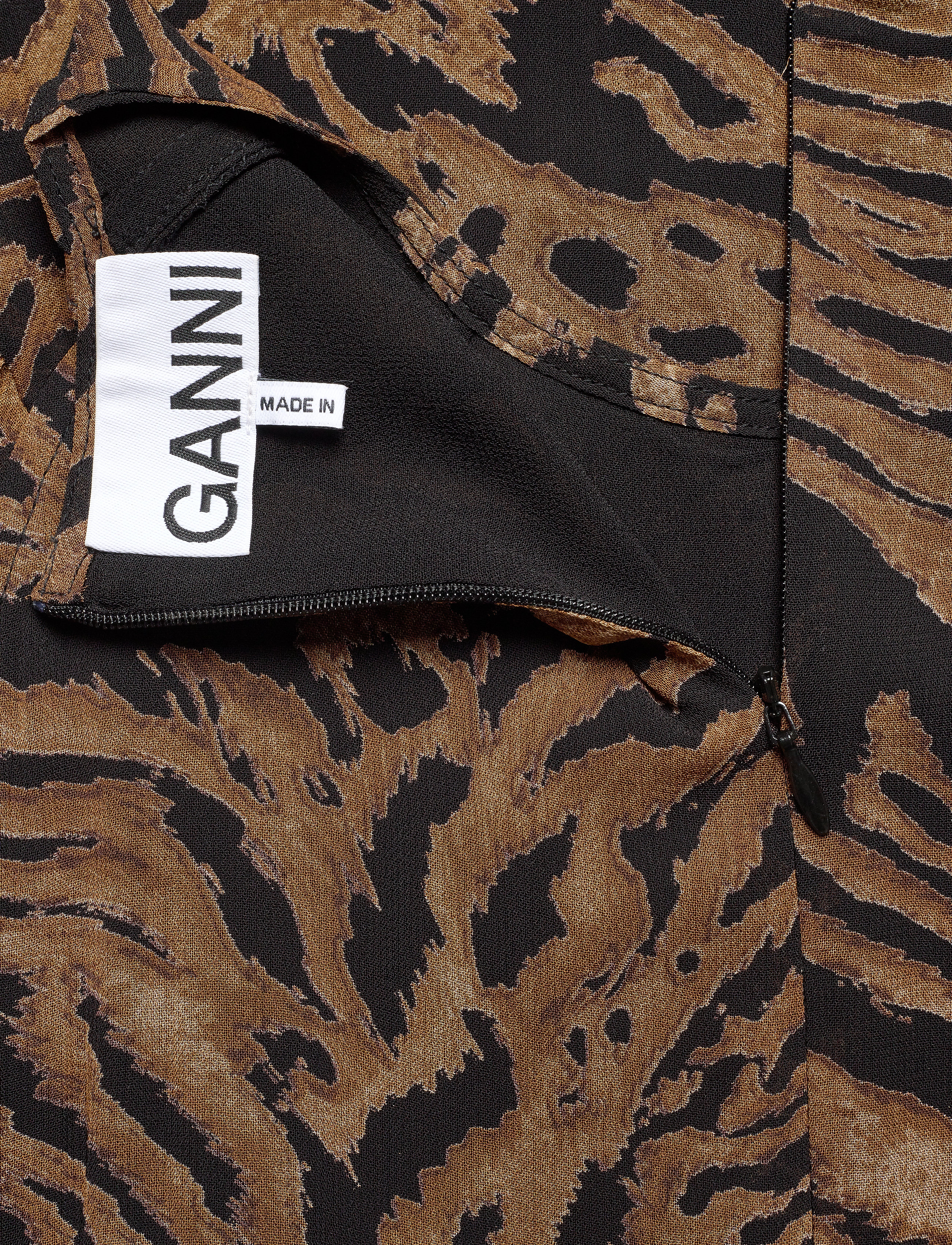 Ganni - Printed Georgette - tiger - 3