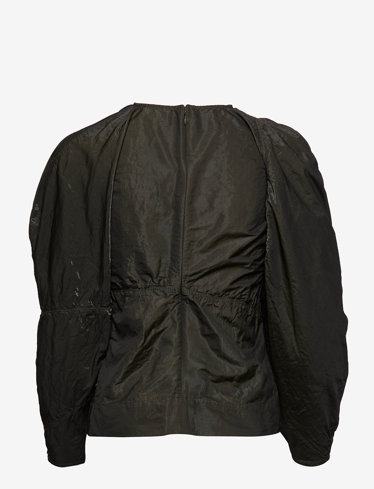 Ganni - Shiny Chino - kalamata - 1