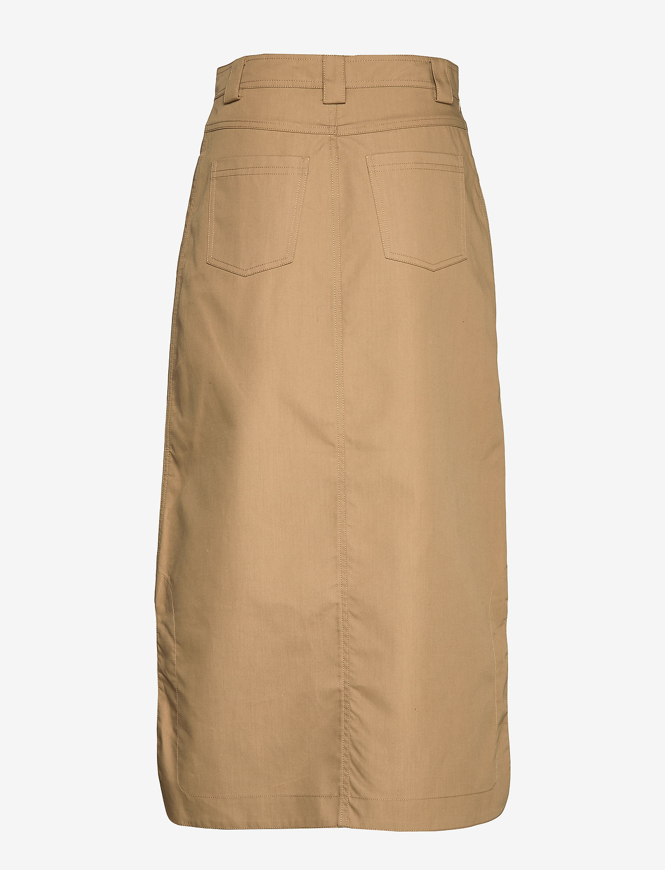 Ganni - Double Cotton - tiger's eye - 1