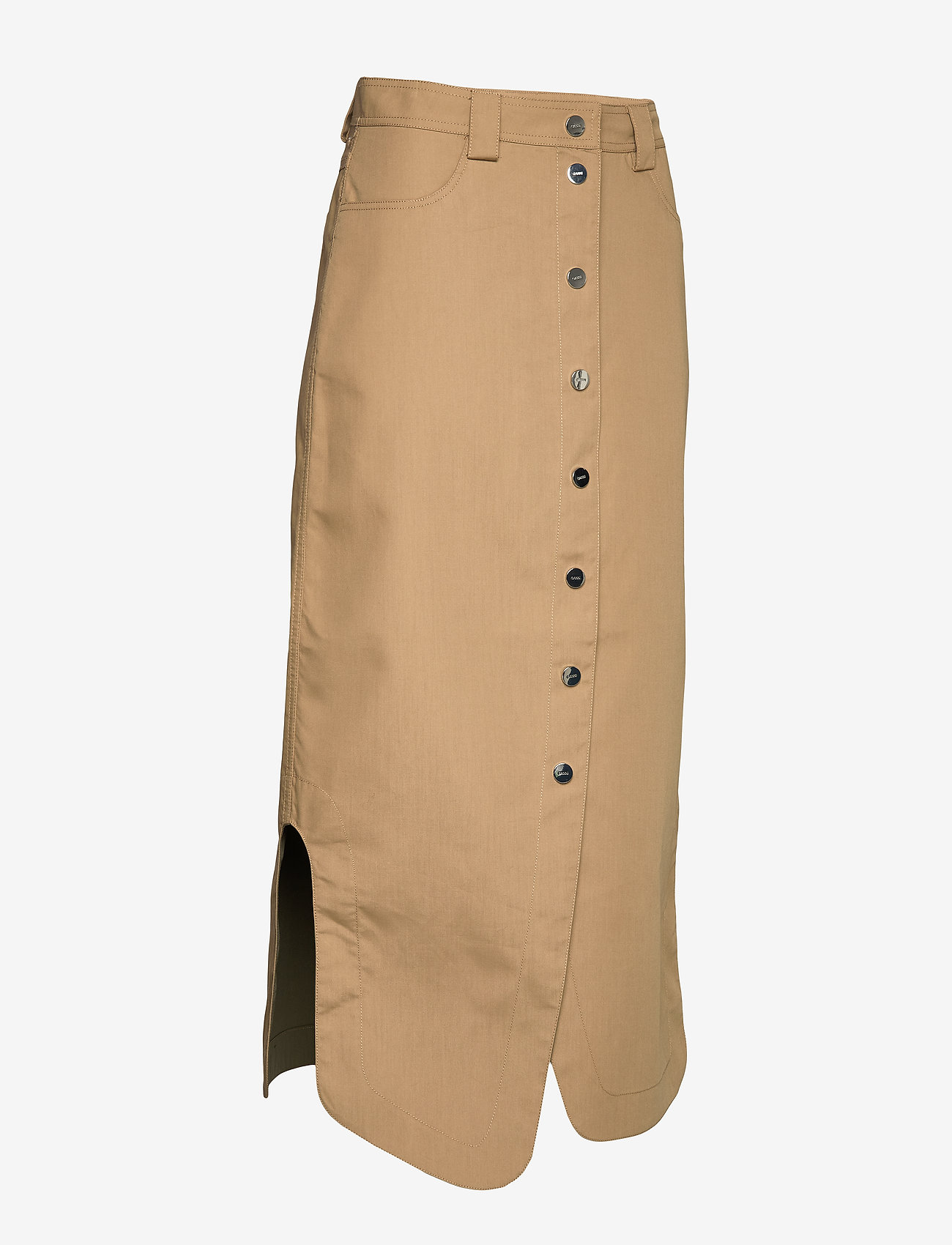 Ganni - Double Cotton - tiger's eye - 3