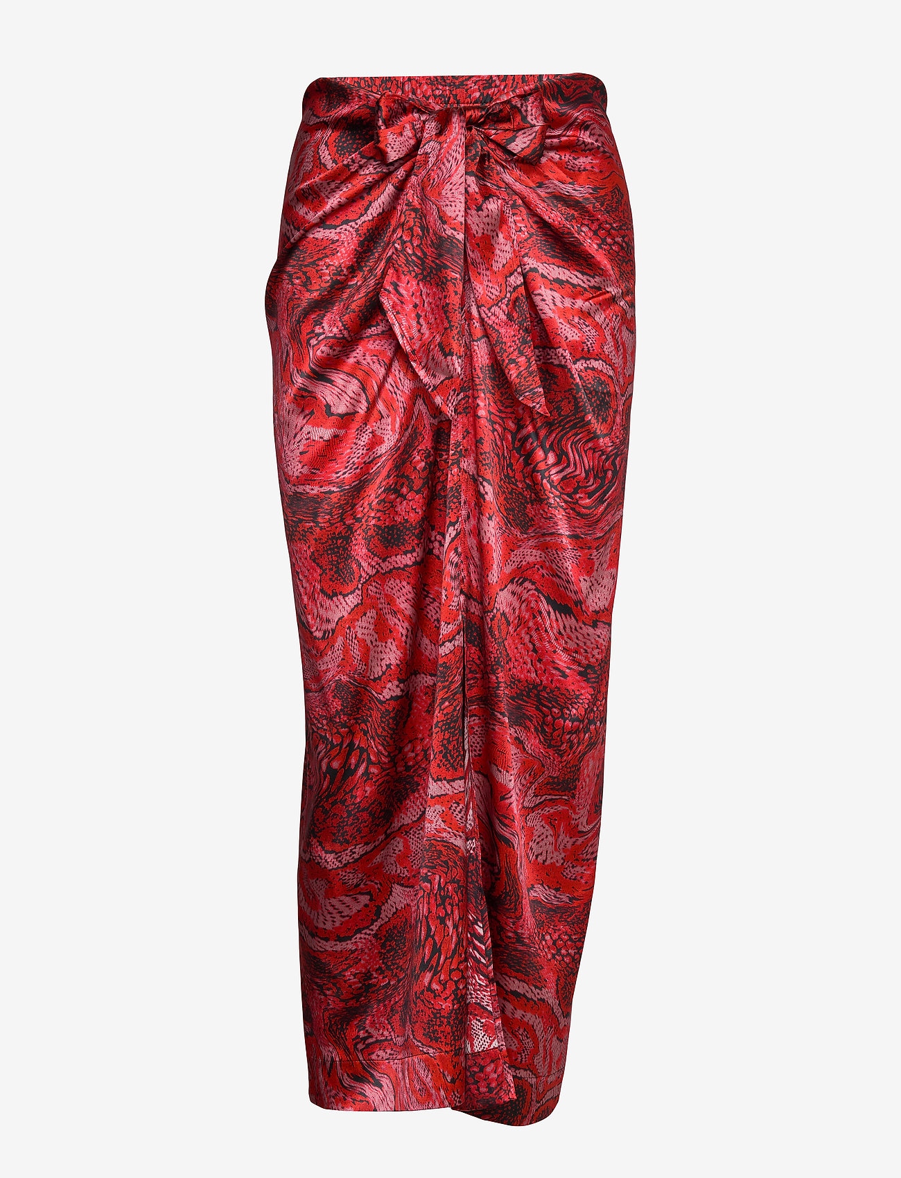 Ganni - Silk Stretch Satin - samba - 0