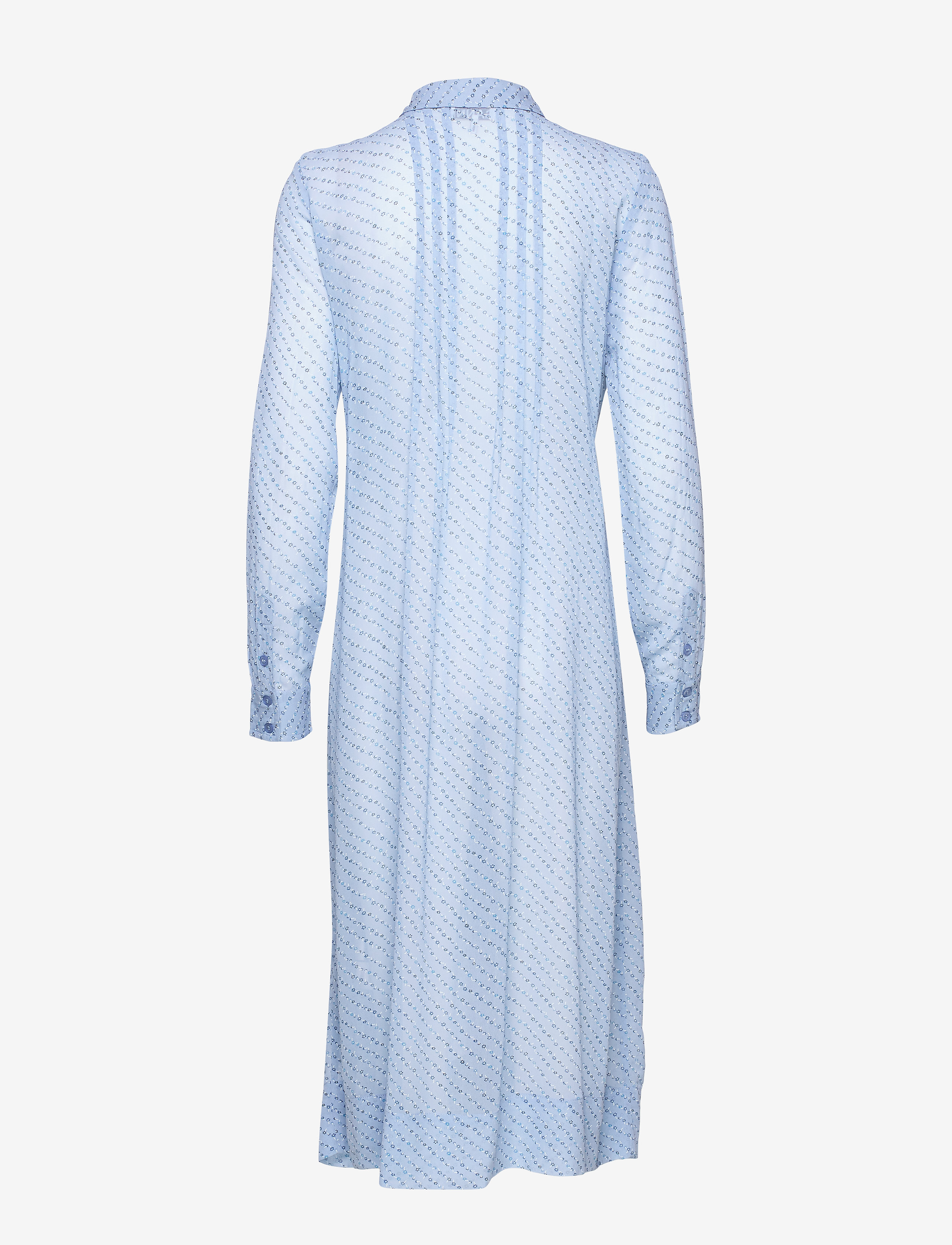 Ganni - Printed Georgette - forever blue - 1