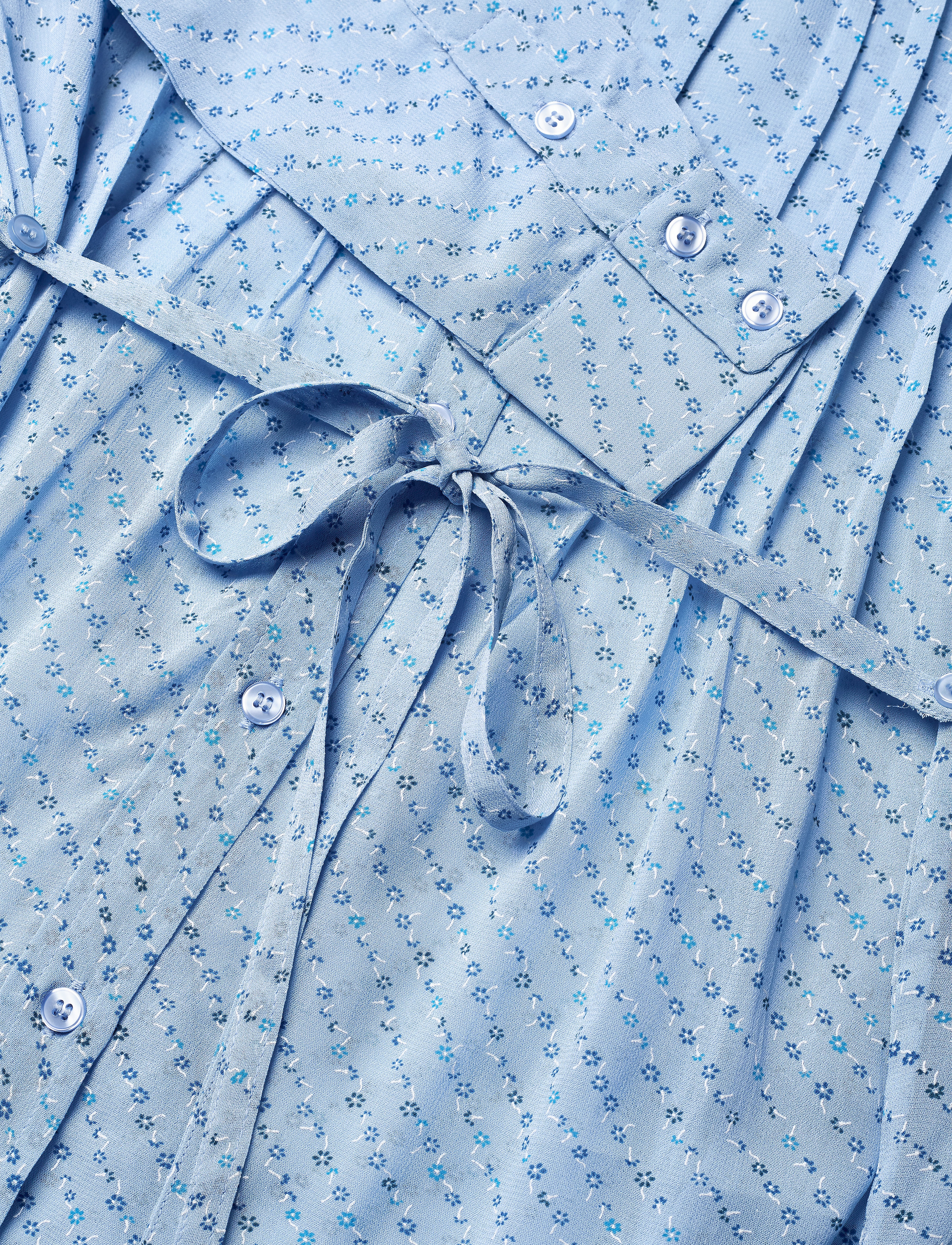 Ganni - Printed Georgette - forever blue - 4