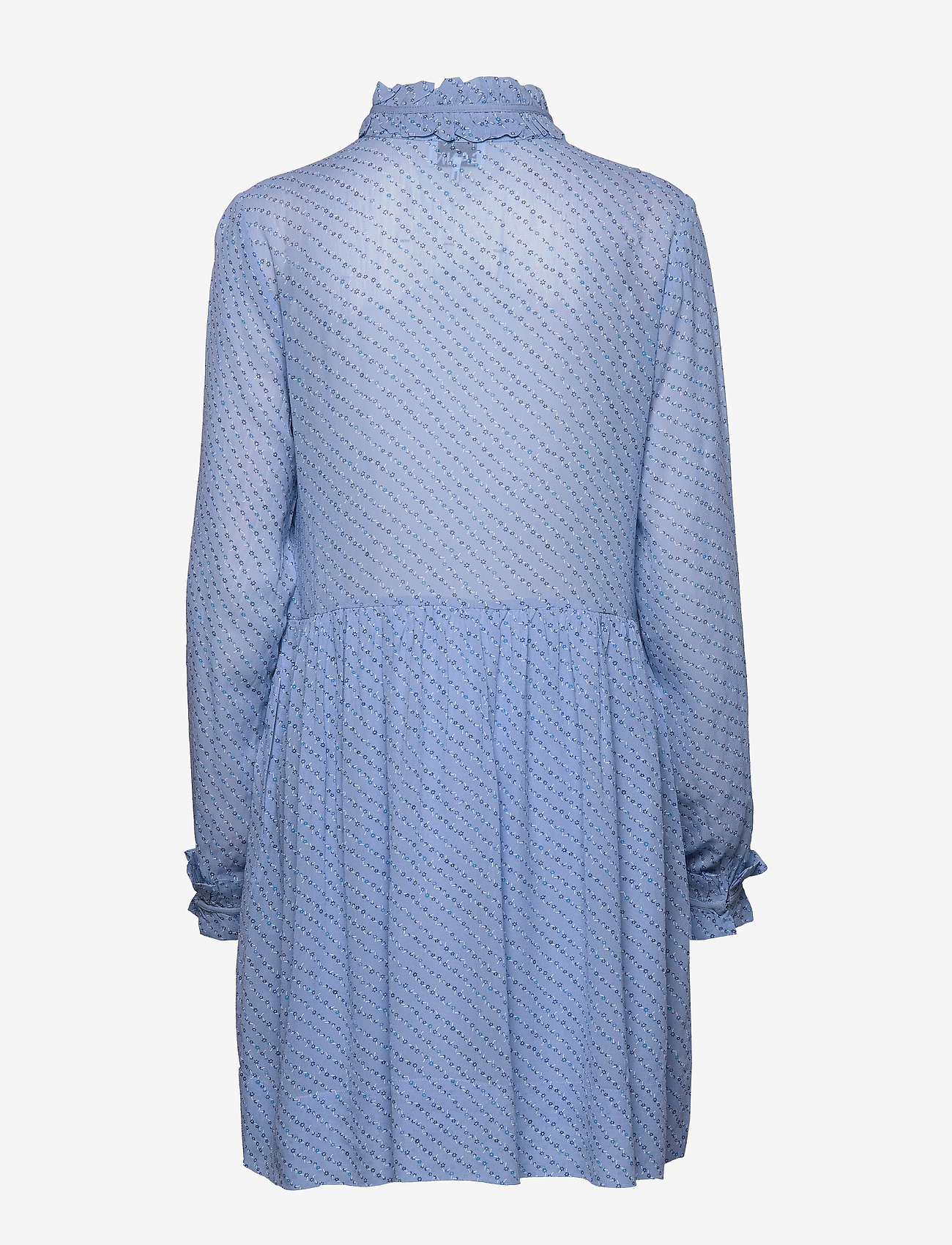 Ganni - Printed Georgette - forever blue - 1