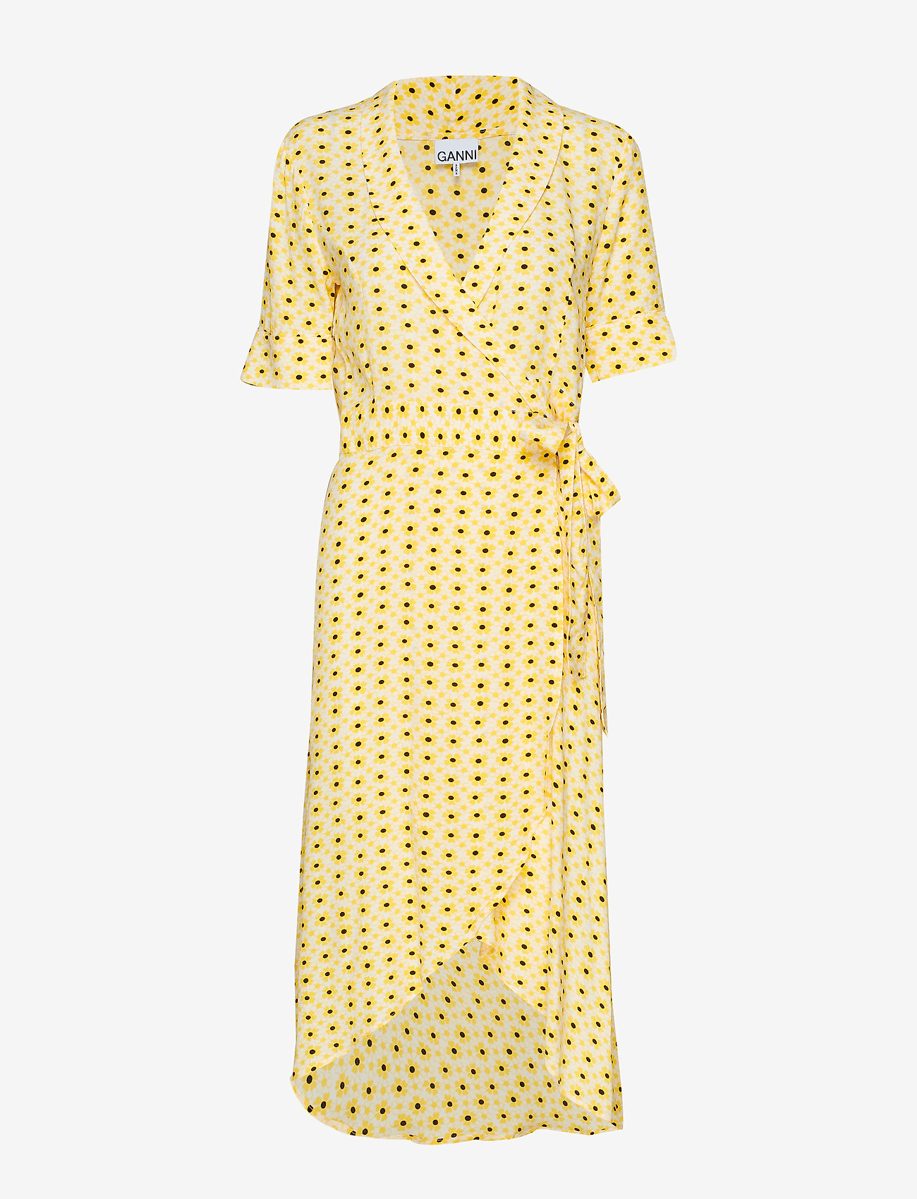 Printed Crepe - MAIZE