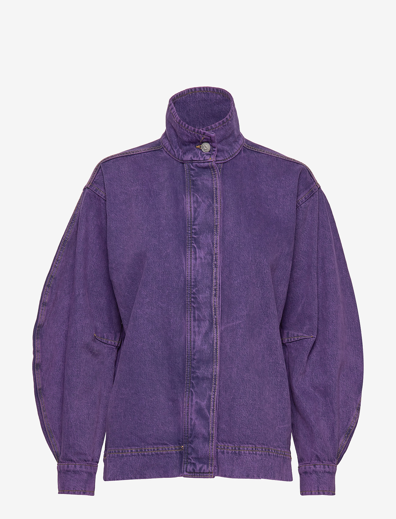 Ganni - Washed Denim - deep lavender - 0