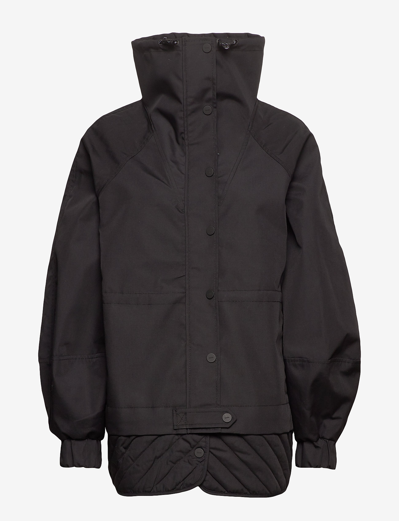 Ganni - Double Cotton - black - 1