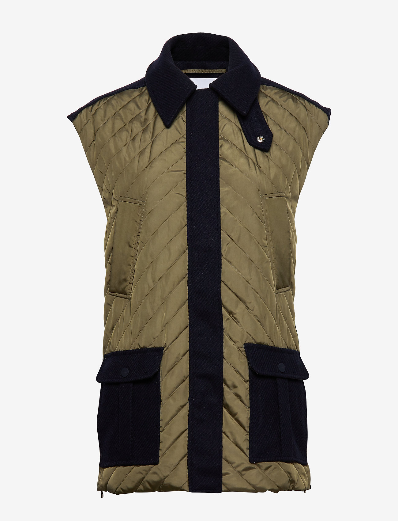 Ganni - Tech/Wool - sky captain - 0