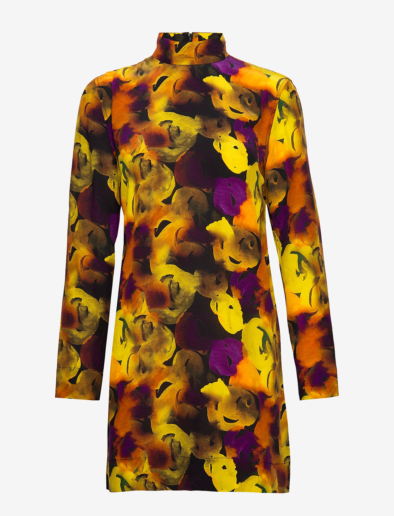 Ganni - Silk Mix - lemon - 0