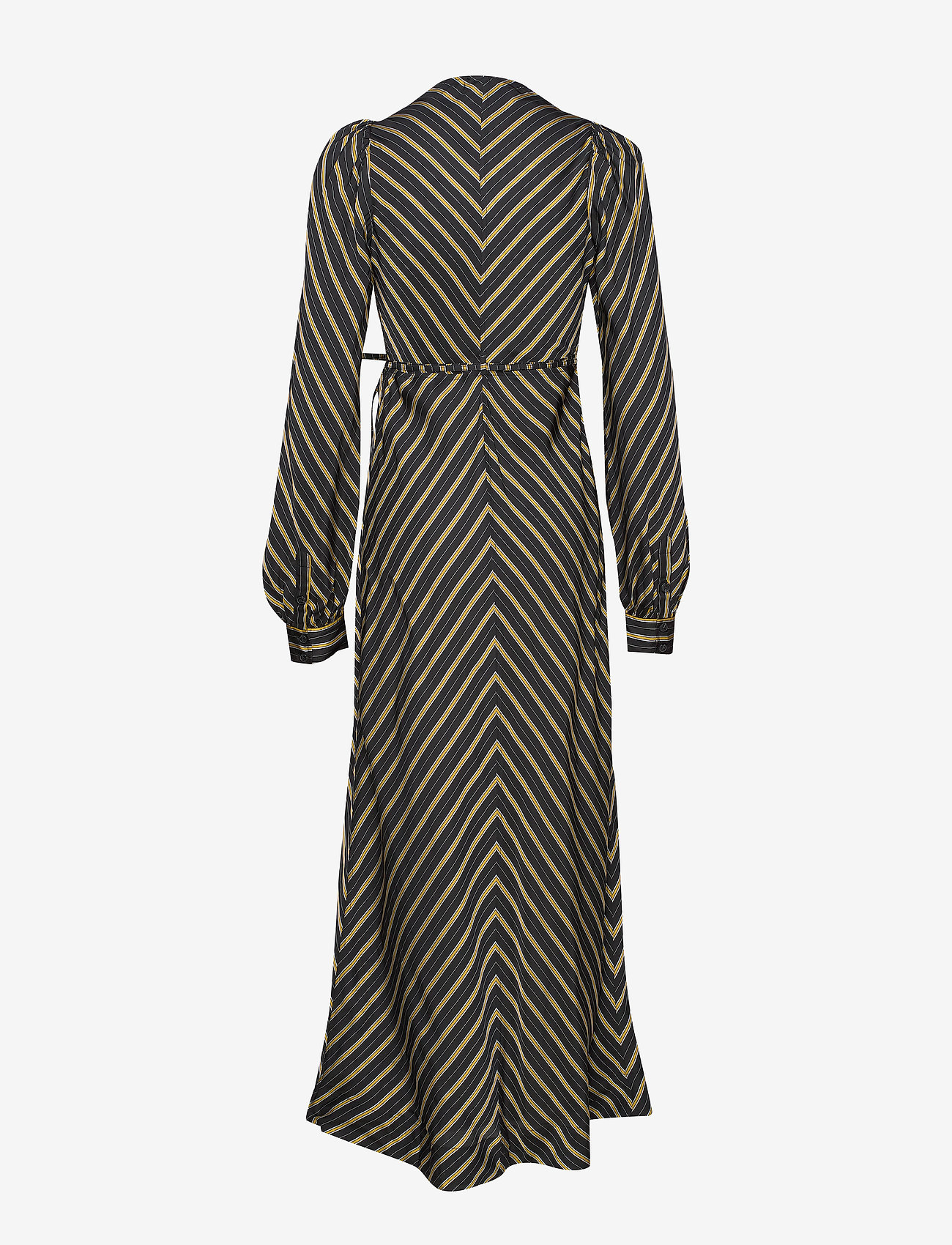 Ganni - Viscose Stripe - black - 1