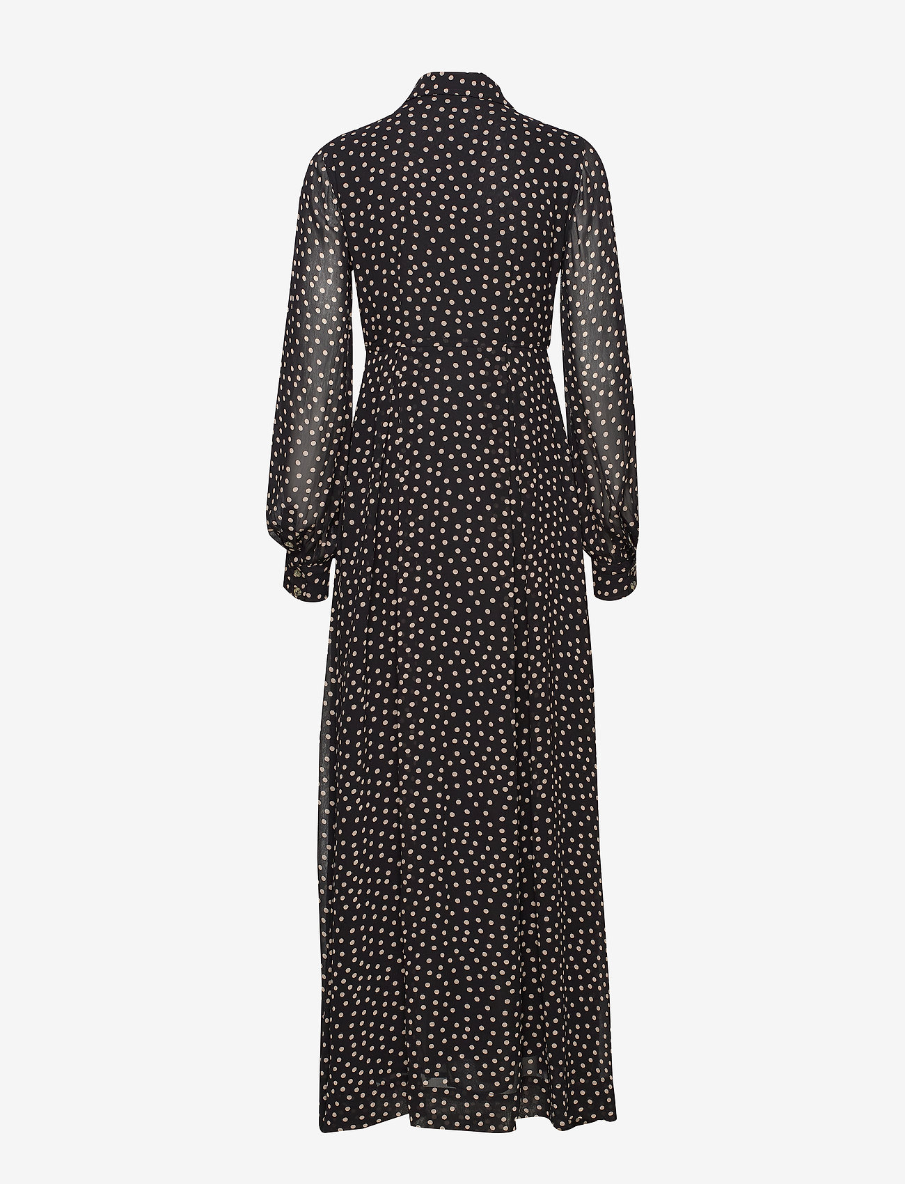 Ganni - Printed Georgette - black - 1