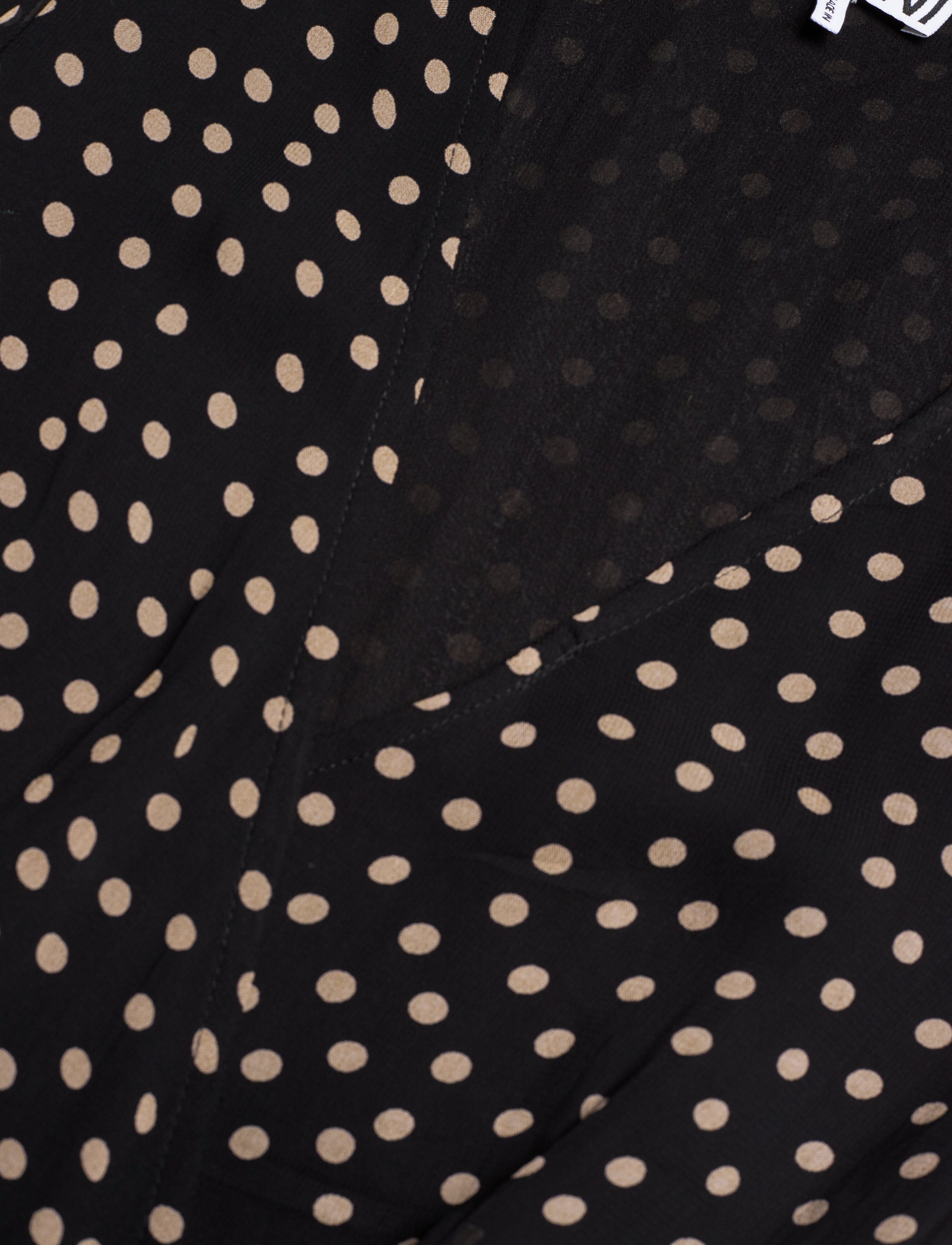 Ganni - Printed Georgette - black - 2