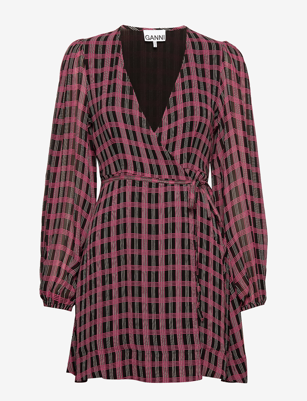 Printed Georgette - FUCHSIA RED