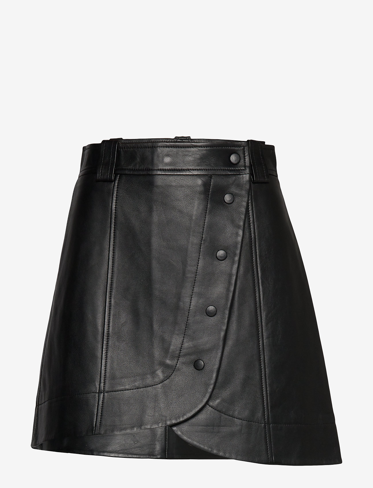 Ganni - Lamb Leather - black - 0